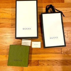 Authentic Gucci Box Bundle (boxes empty)